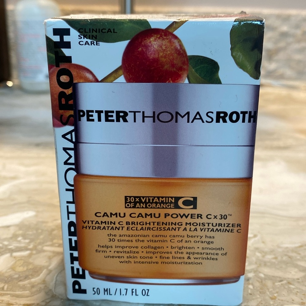 NEW Peter Thomas Roth CAMU CAMU POWER C x 30 Vitamin C Brightening Moisturizer